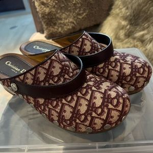 DIOR CLOGS 100% Authentic worn twice